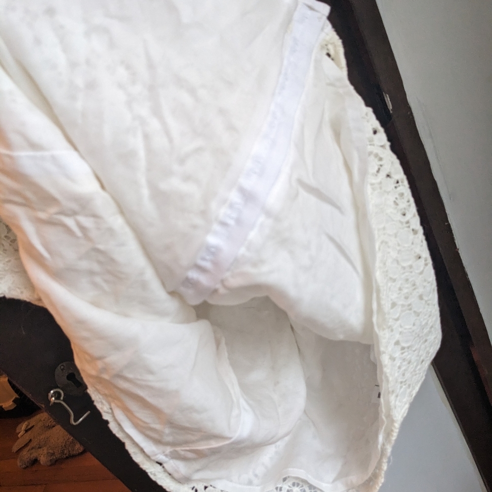 🌹 REFORMATION- NEW White Cotton Lace Broderie DRESS - Picture 6 of 9